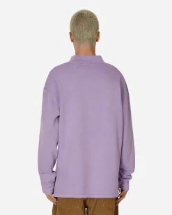 ERL T-Shirts^Surf Patch Longsleeve T-Shirt Purple