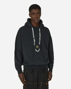 KAPITAL Sweatshirts^30/-SWT Knit Dragon Hoodie Black