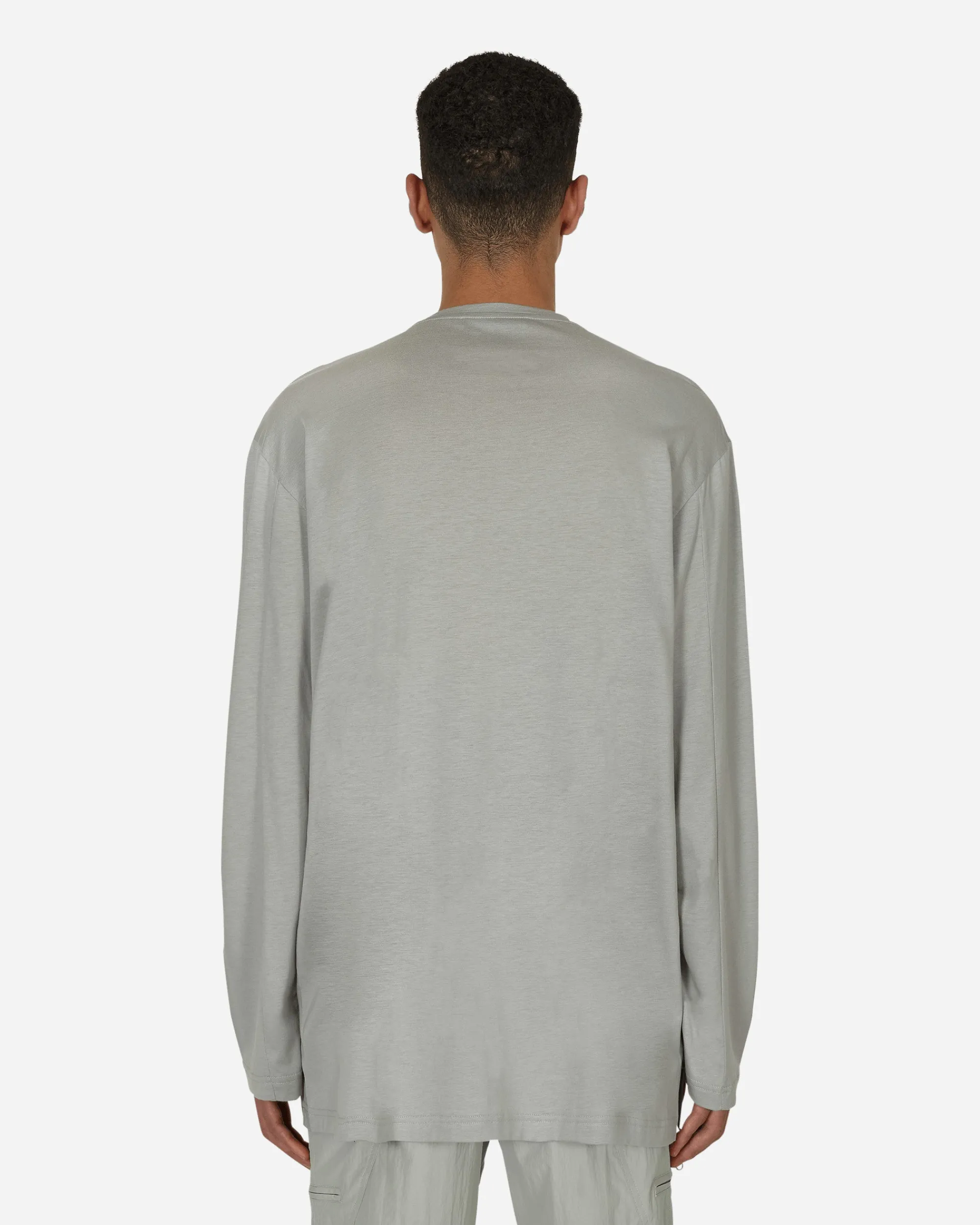 A-Cold-Wall* T-Shirts^System Lounge Longsleeve T-Shirt Grey