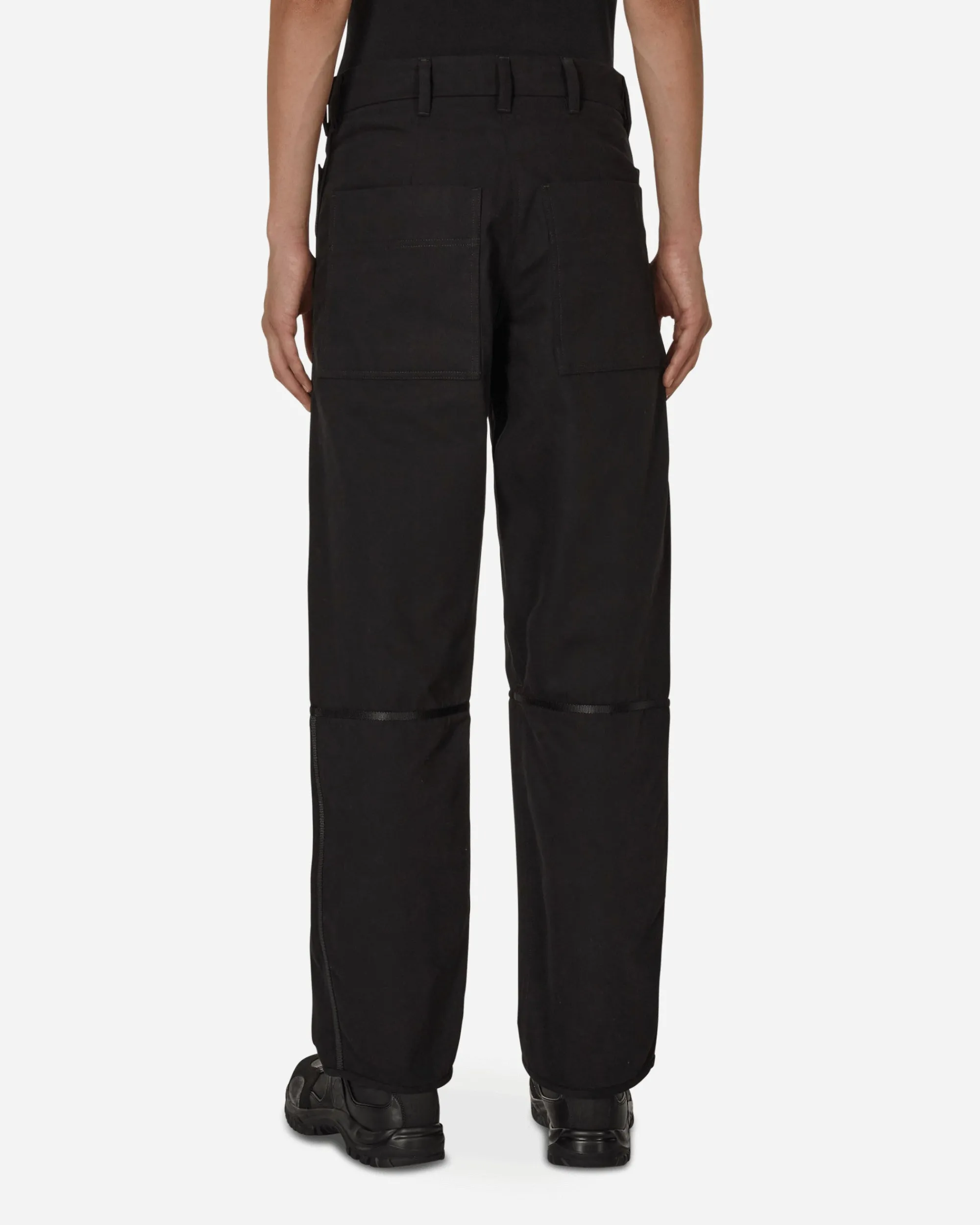 Bryan Jimenèz Pants^Taped Trousers Black
