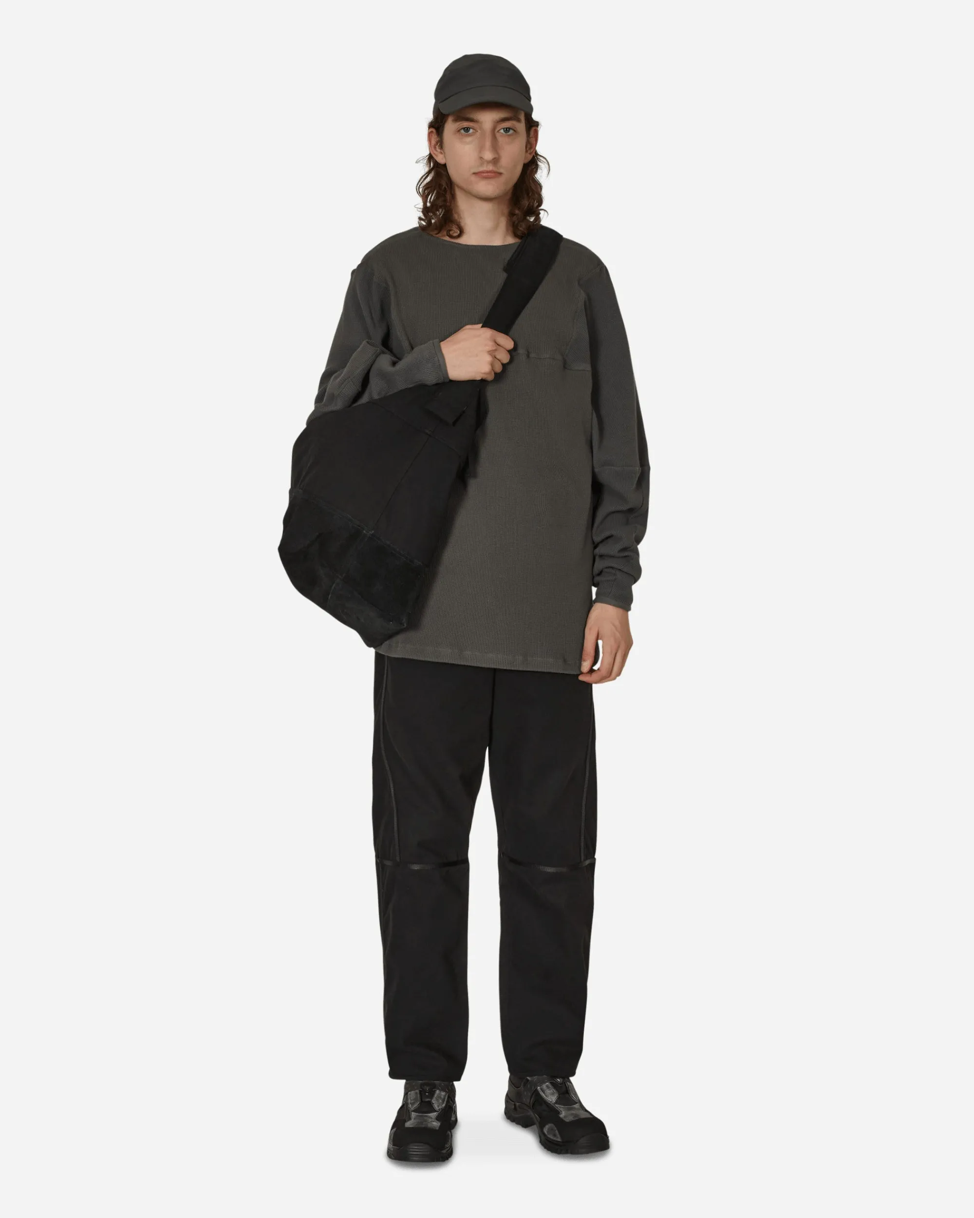 Bryan Jimenèz Pants^Taped Trousers Black