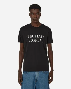 Idea Book T-Shirts^Techno Logical T-Shirt Black