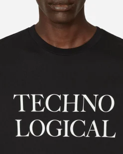 Idea Book T-Shirts^Techno Logical T-Shirt Black