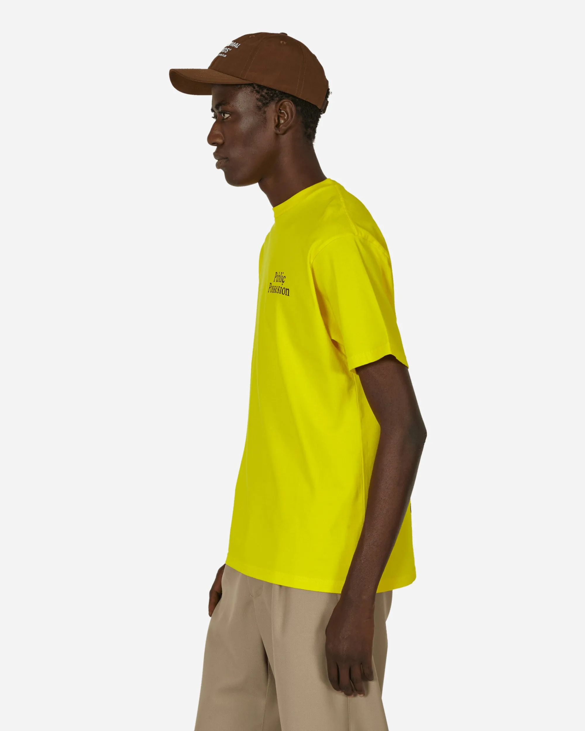 Public Possession T-Shirts^Tempel T-Shirt Yellow