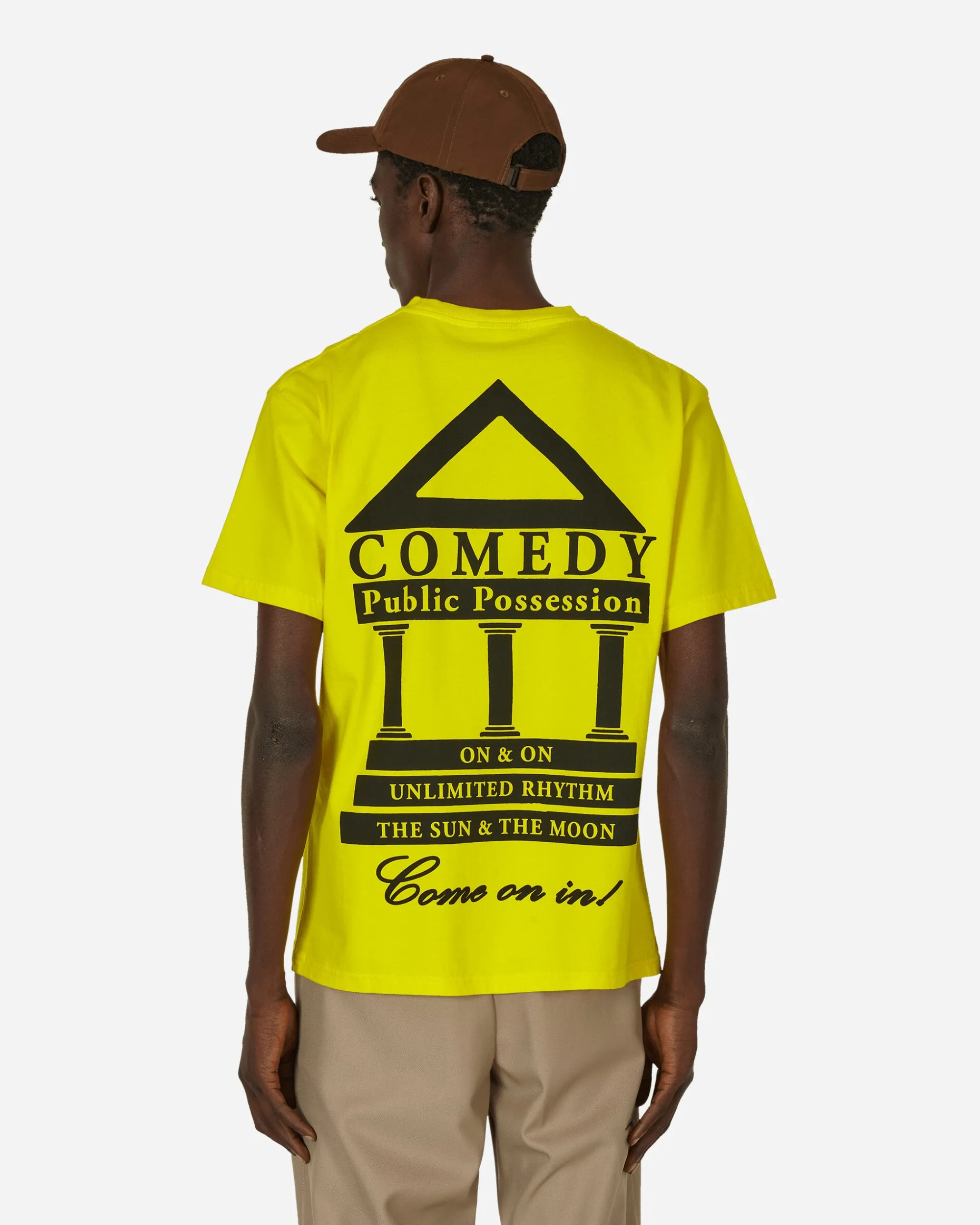 Public Possession T-Shirts^Tempel T-Shirt Yellow