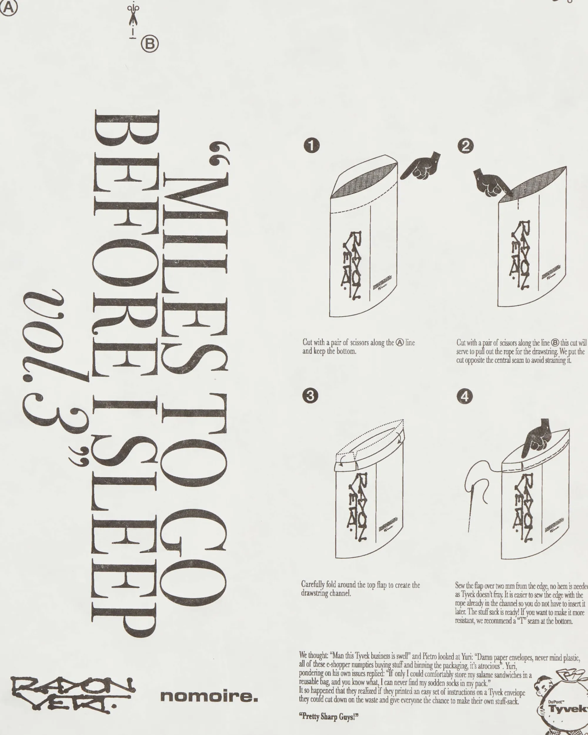 Rayon Vert Magazines^Teo Giovanni Poggi “Miles To Go Before I Sleep” Zine Multicolor