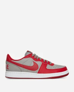 Nike Sneakers·Low|Sneakers^Terminator Low Sneakers Medium Grey / Varsity Red