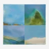 Serapis Textile^Terra Grid Pillow Case Multicolor