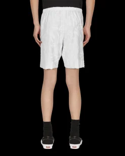 ERL Shorts^Terry Shorts White