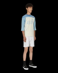 ERL Shorts^Terry Shorts White