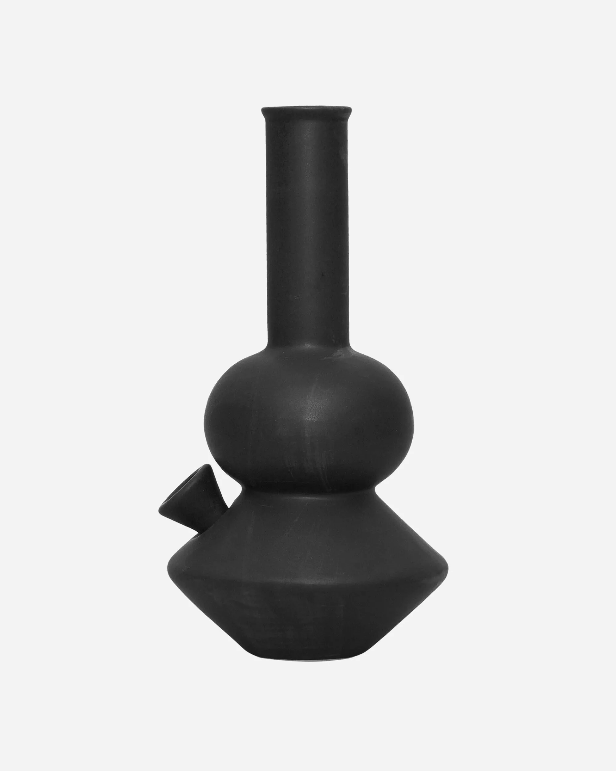 Summerland Ceramics High Times^The Land Yatch Bong Matte Black
