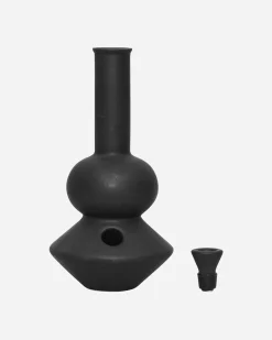 Summerland Ceramics High Times^The Land Yatch Bong Matte Black