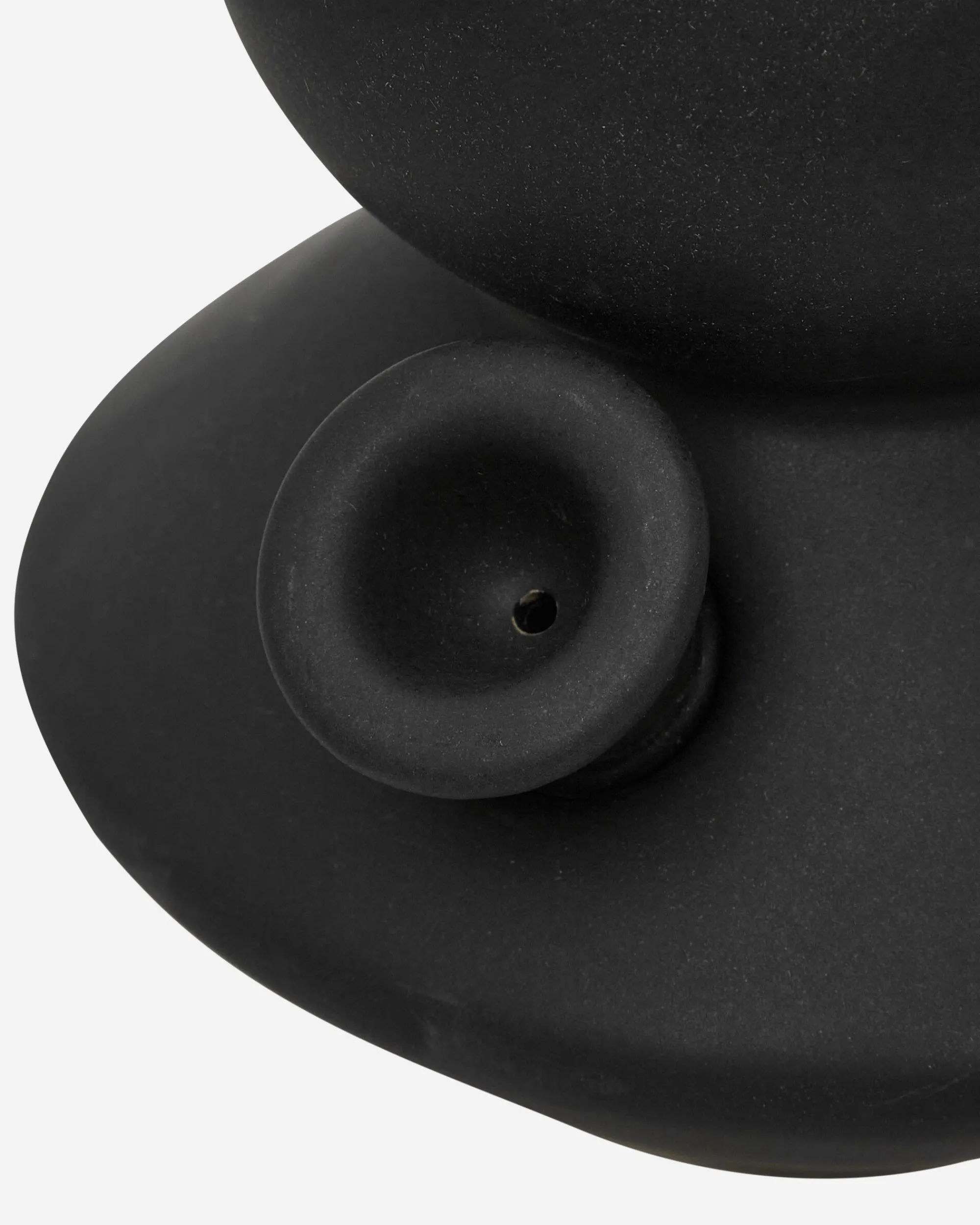 Summerland Ceramics High Times^The Land Yatch Bong Matte Black