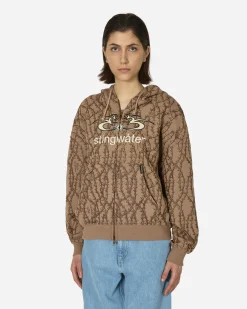 Stingwater Sweatshirts^Thorn Zip-Up Hoodie Brown