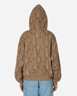Stingwater Sweatshirts^Thorn Zip-Up Hoodie Brown