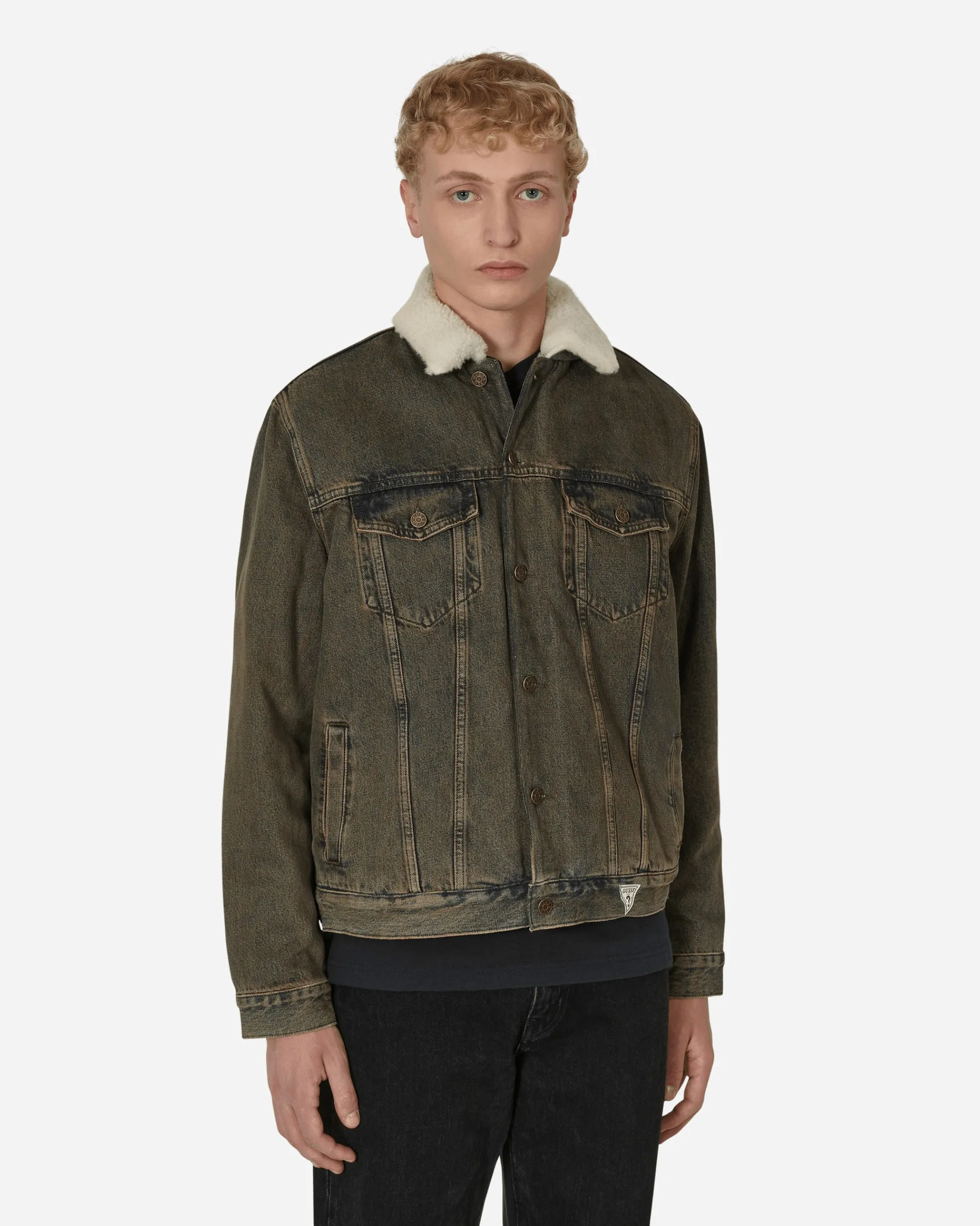 Guess USA Coats And Jackets^Tinted Sherpa Jacket Brown
