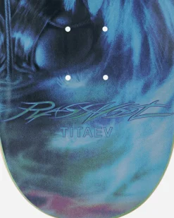 Paccbet Skateboarding^Tolya Titaev Wood Board Blue