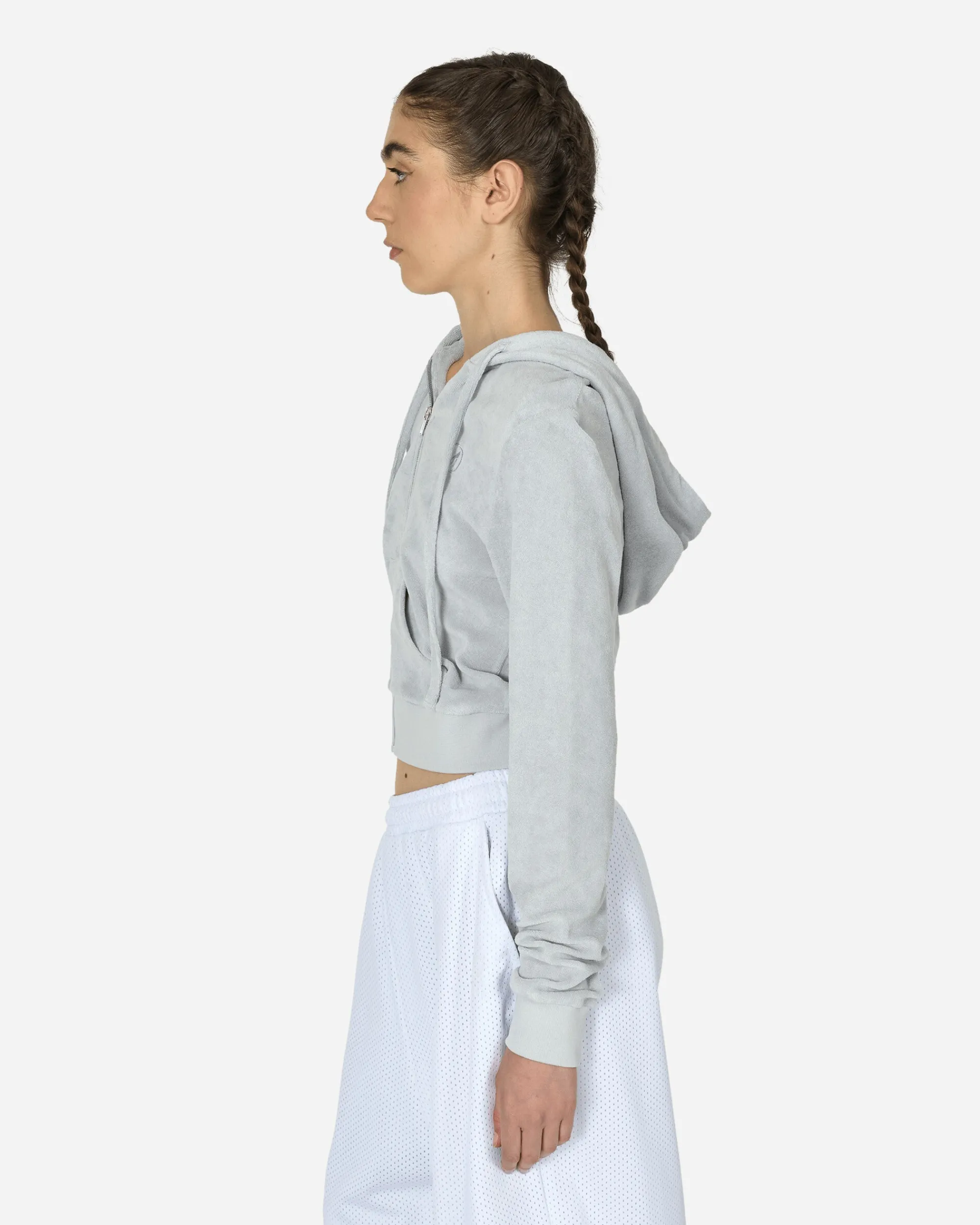 Abra Sweatshirts^Towel Mini Jacket Grey