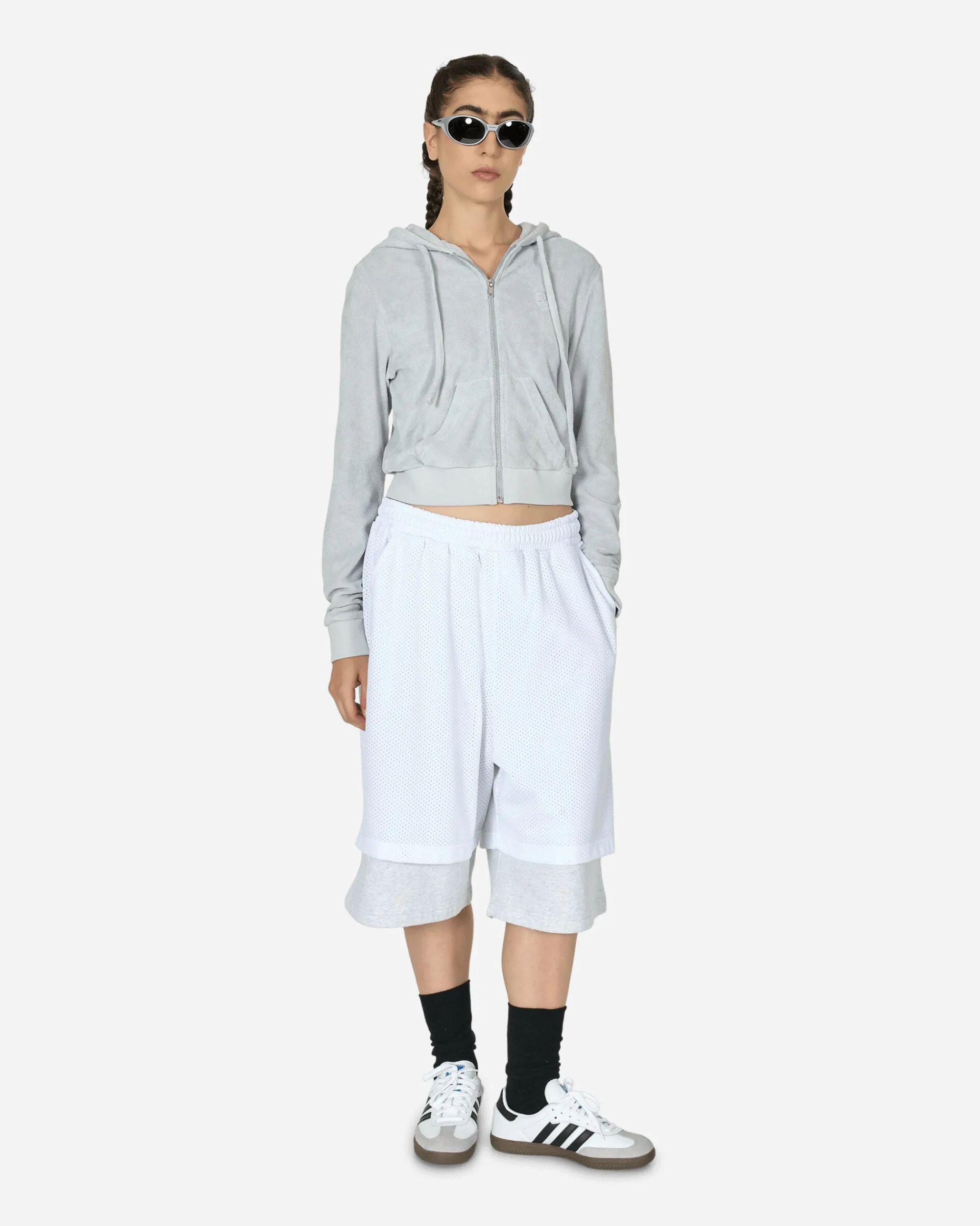 Abra Sweatshirts^Towel Mini Jacket Grey