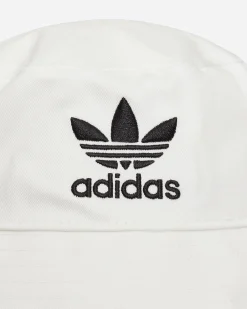 adidas Hats|Hats^Trefoil Bucket Hat White
