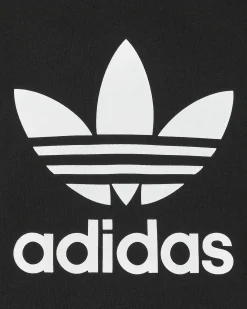 adidas Sweatshirts^Trefoil Hooded Sweatshirt Black