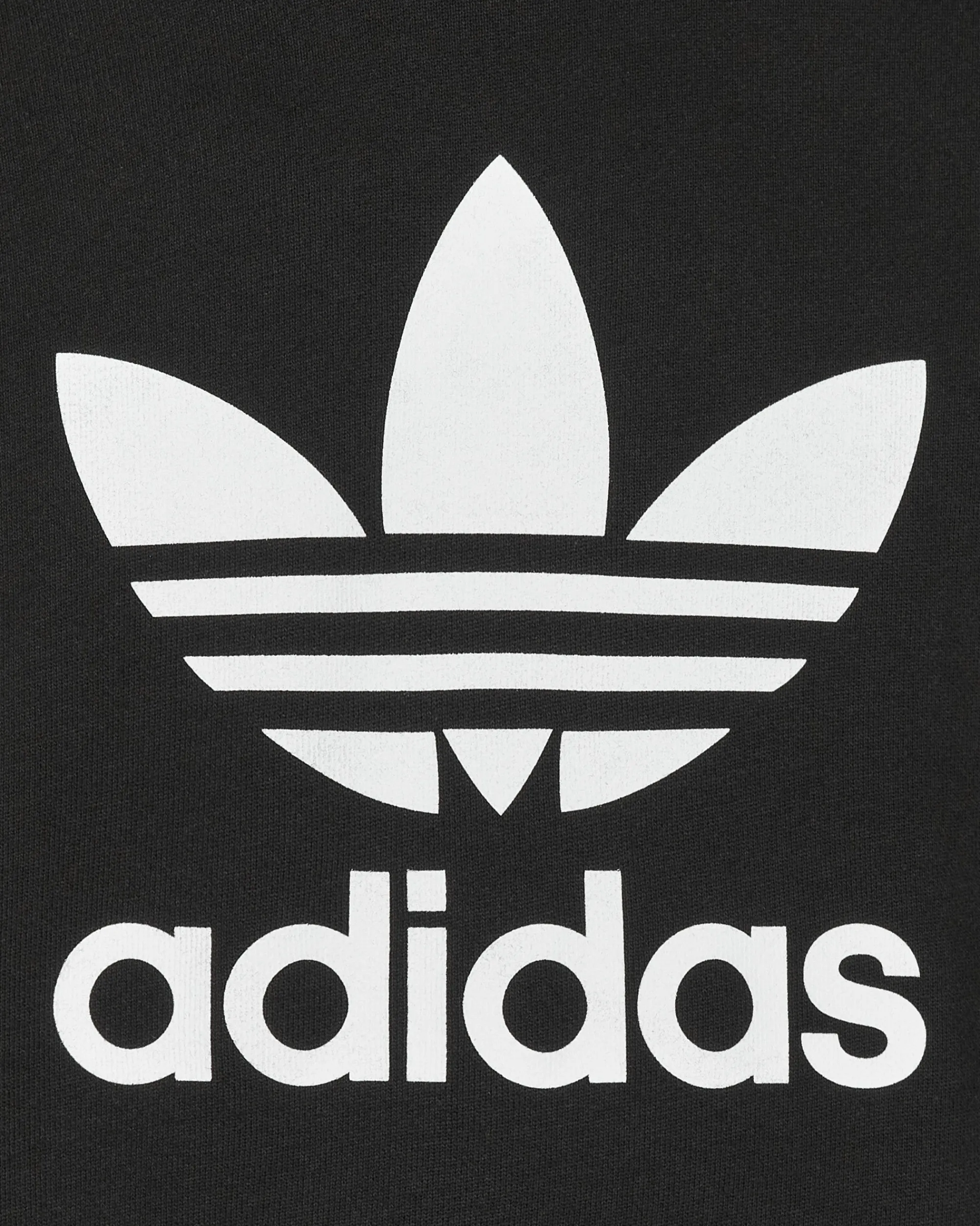 adidas Sweatshirts^Trefoil Hooded Sweatshirt Black
