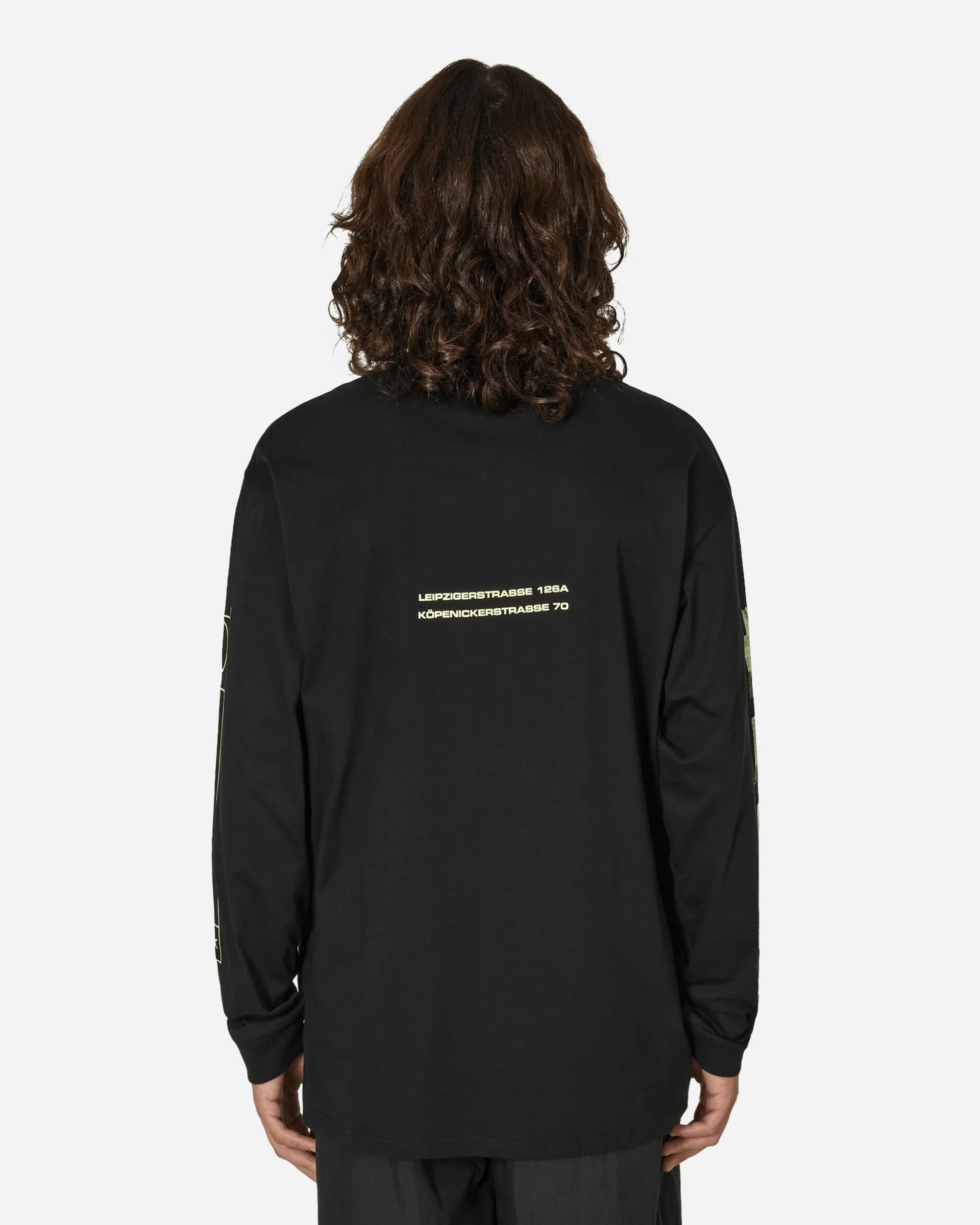 Carhartt WIP T-Shirts^TRESOR True Spirit Longsleeve T-Shirt Black / Glow Green