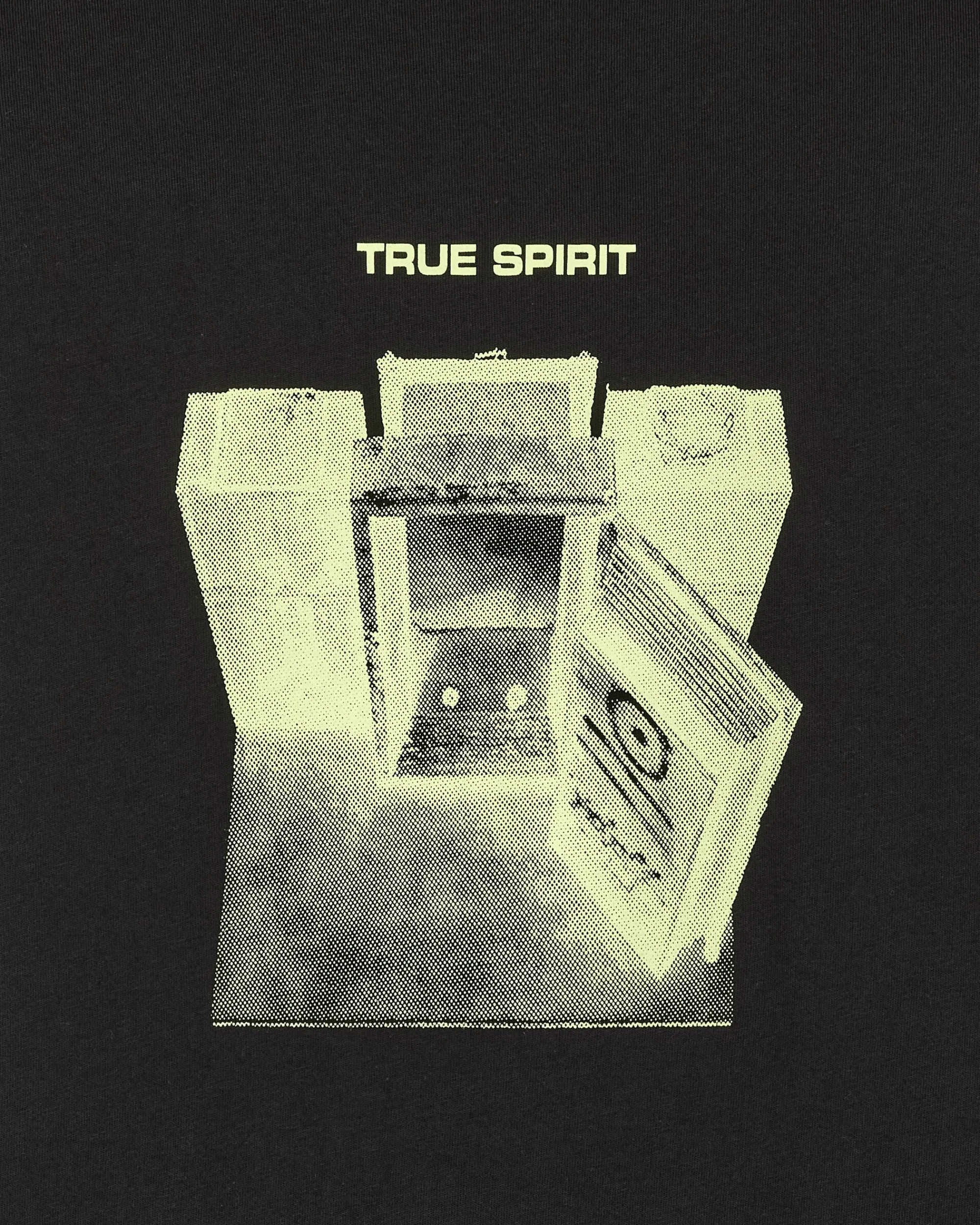 Carhartt WIP T-Shirts^TRESOR True Spirit Longsleeve T-Shirt Black / Glow Green
