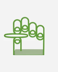 Mister Green Home^Trifecta Bookends Green