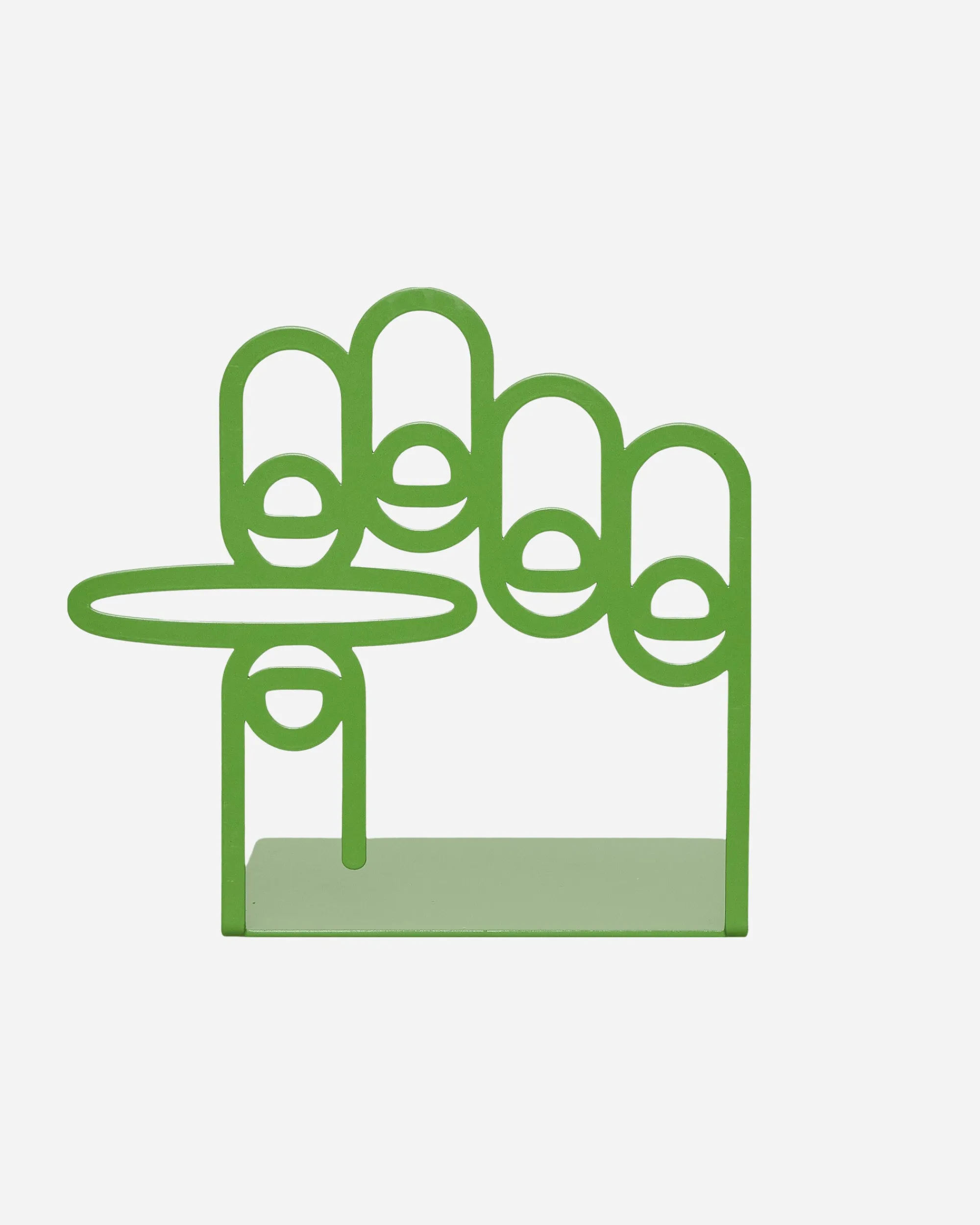 Mister Green Home^Trifecta Bookends Green