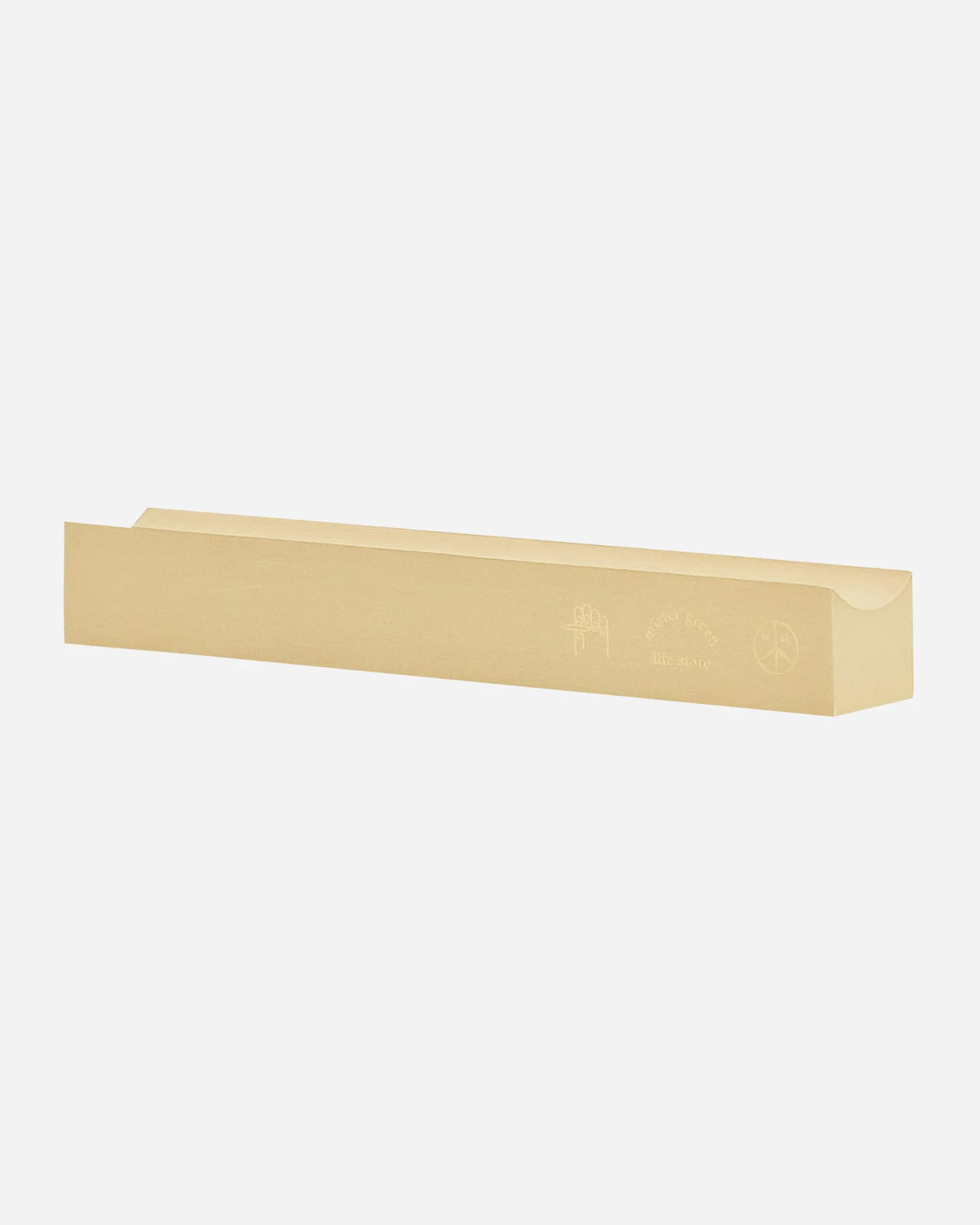 Mister Green Home^Trifecta Logo Bar Burner Brass