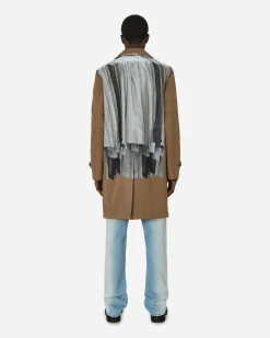 Comme Des Garçons Homme Plus Coats And Jackets^Trompe L'Oeil Single-Breasted Coat Light Brown