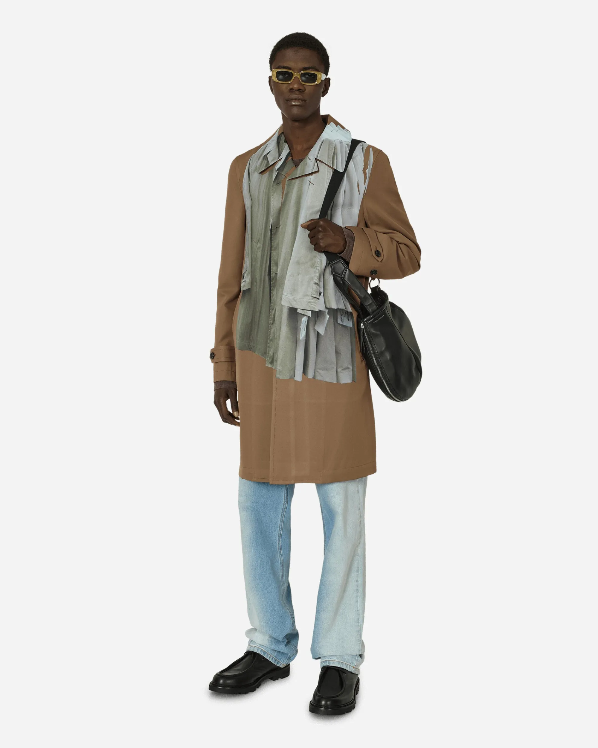 Comme Des Garçons Homme Plus Coats And Jackets^Trompe L'Oeil Single-Breasted Coat Light Brown