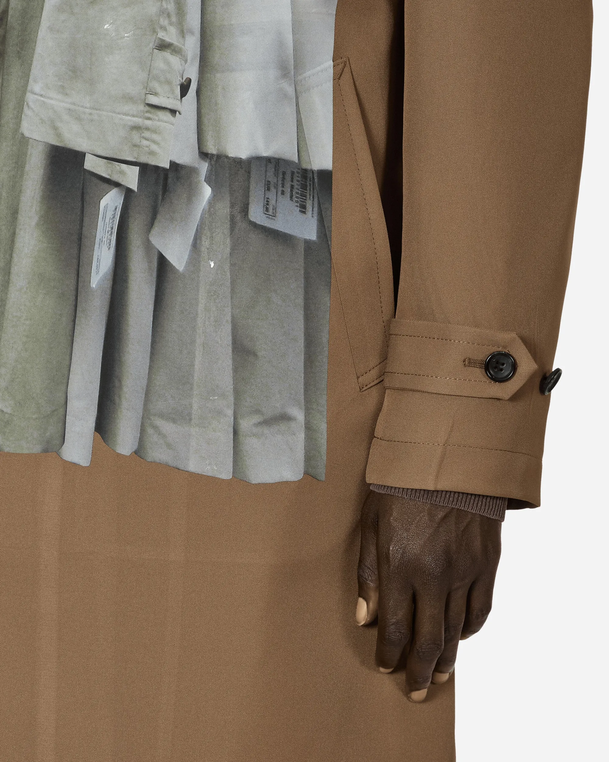 Comme Des Garçons Homme Plus Coats And Jackets^Trompe L'Oeil Single-Breasted Coat Light Brown
