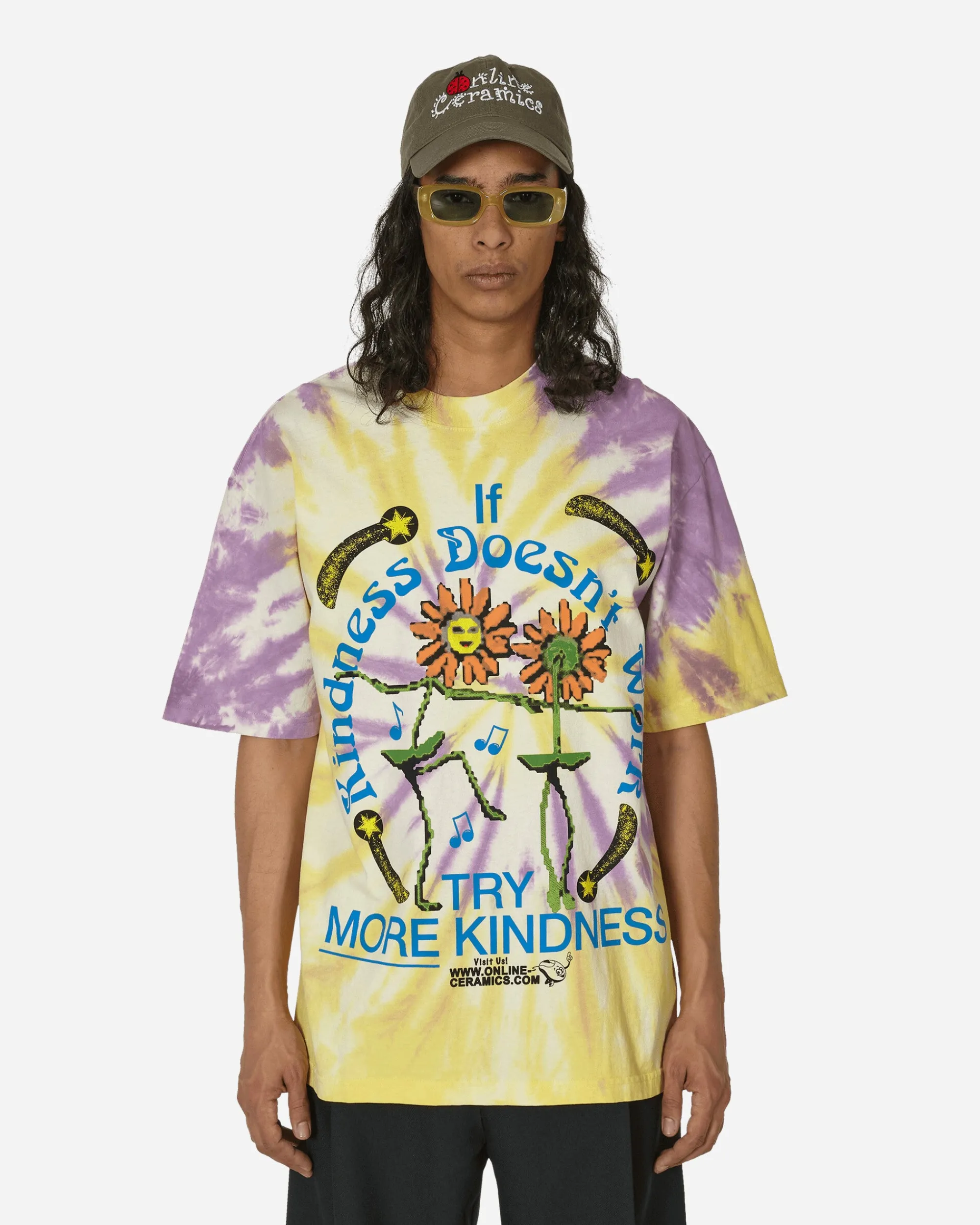 Online Ceramics T-Shirts^Try More Kindness Tie-Dye T-Shirt Multicolor