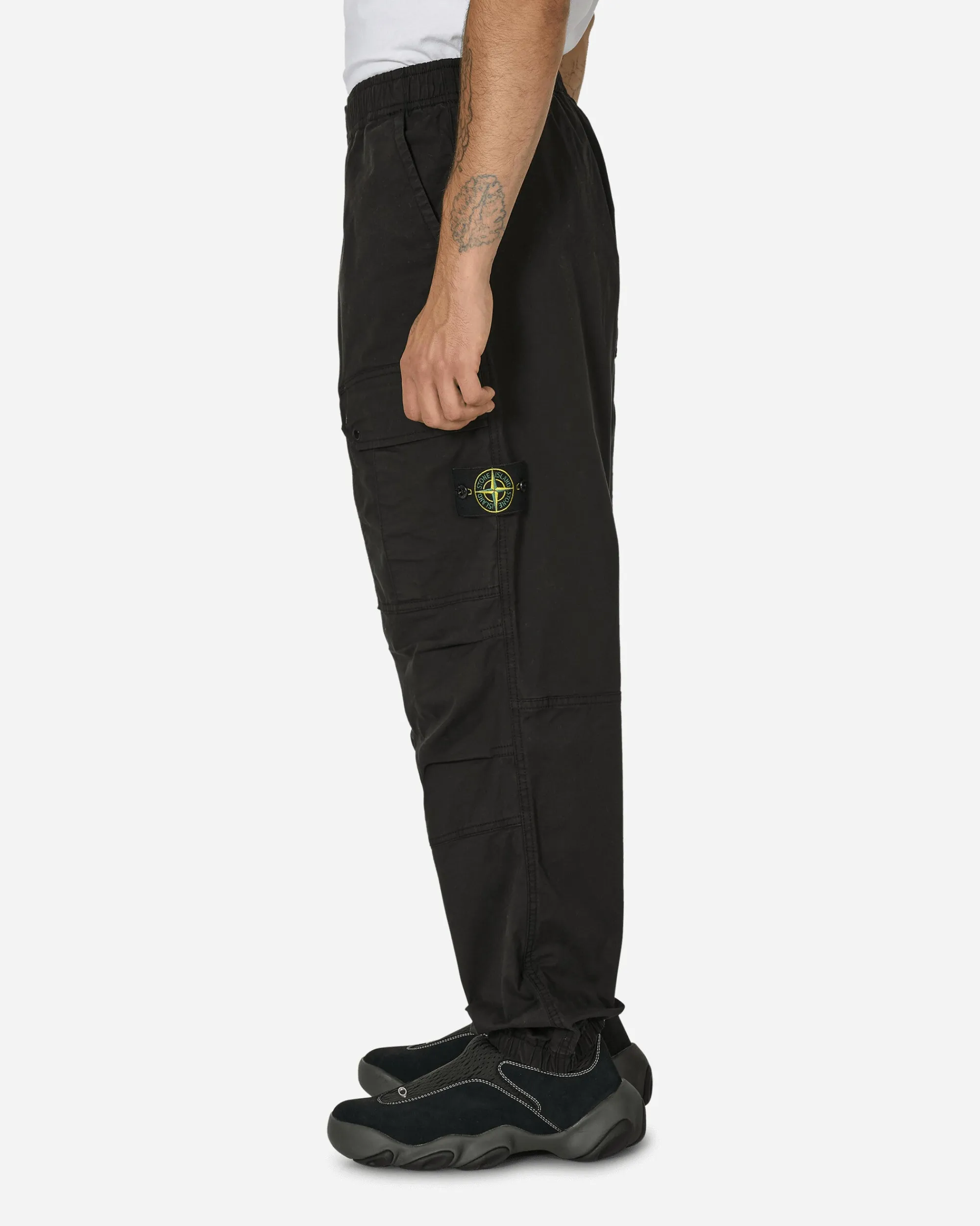 Stone Island Pants^Twill Stretch-TC Loose Cargo Pants