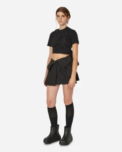 HYEIN SEO T-Shirts^Twisted T-Shirt Black