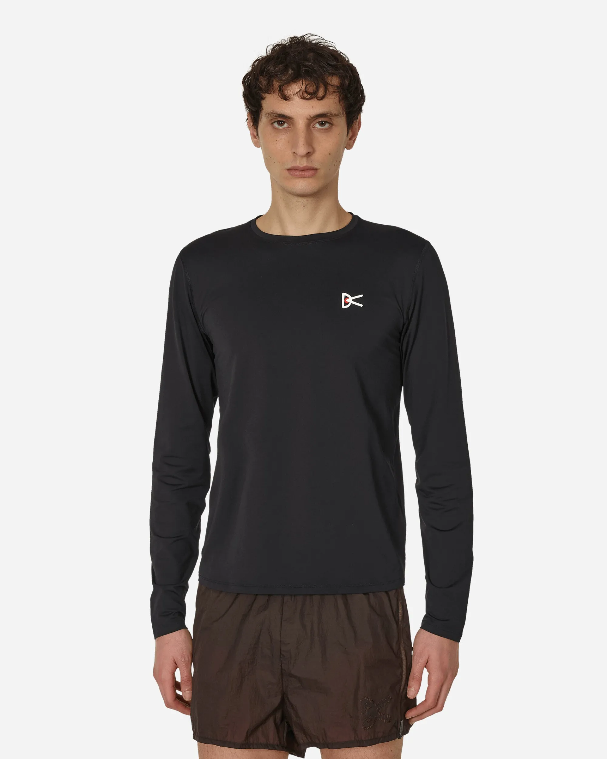 District Vision T-Shirts^Ultralight Aloe Longsleeve T-Shirt Black