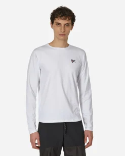 District Vision T-Shirts^Ultralight Aloe Longsleeve T-Shirt White