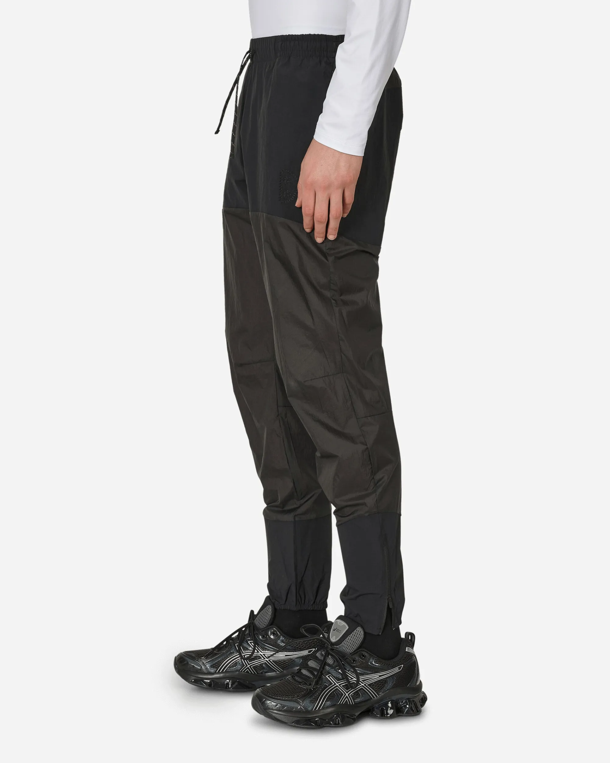 District Vision Pants^Ultralight DWR Paneled Track Pants Black