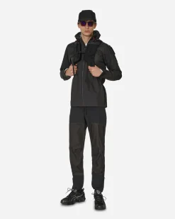 District Vision Pants^Ultralight DWR Paneled Track Pants Black