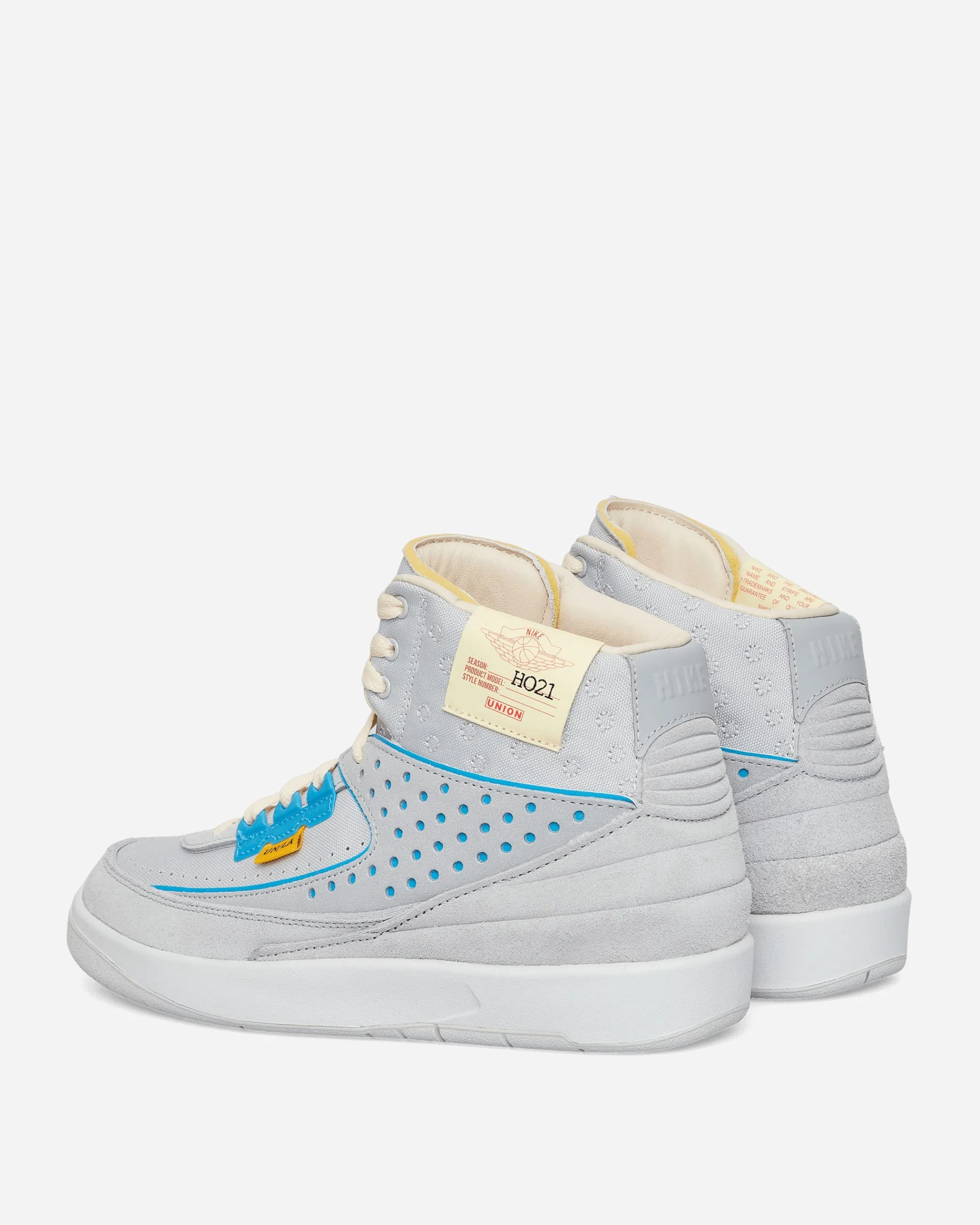 Nike Jordan Sneakers·High|Sneakers^UNION Air Jordan 2 Retro SP Sneakers Grey Fog