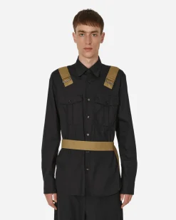 Dries Van Noten Shirts^Utility Shirt Black