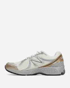 New Balance Sneakers·Low|Sneakers^860v2 Sneakers Sea Salt / Gold Metallic