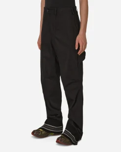 Kiko Kostadinov Pants^Valakas Cargo Trousers Black