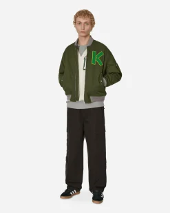 KENZO Paris Coats And Jackets^Varsity Bomber Jacket Green