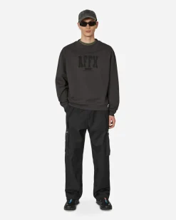 AFFXWRKS Sweatshirts^Varsity Crewneck Sweatshirt Black