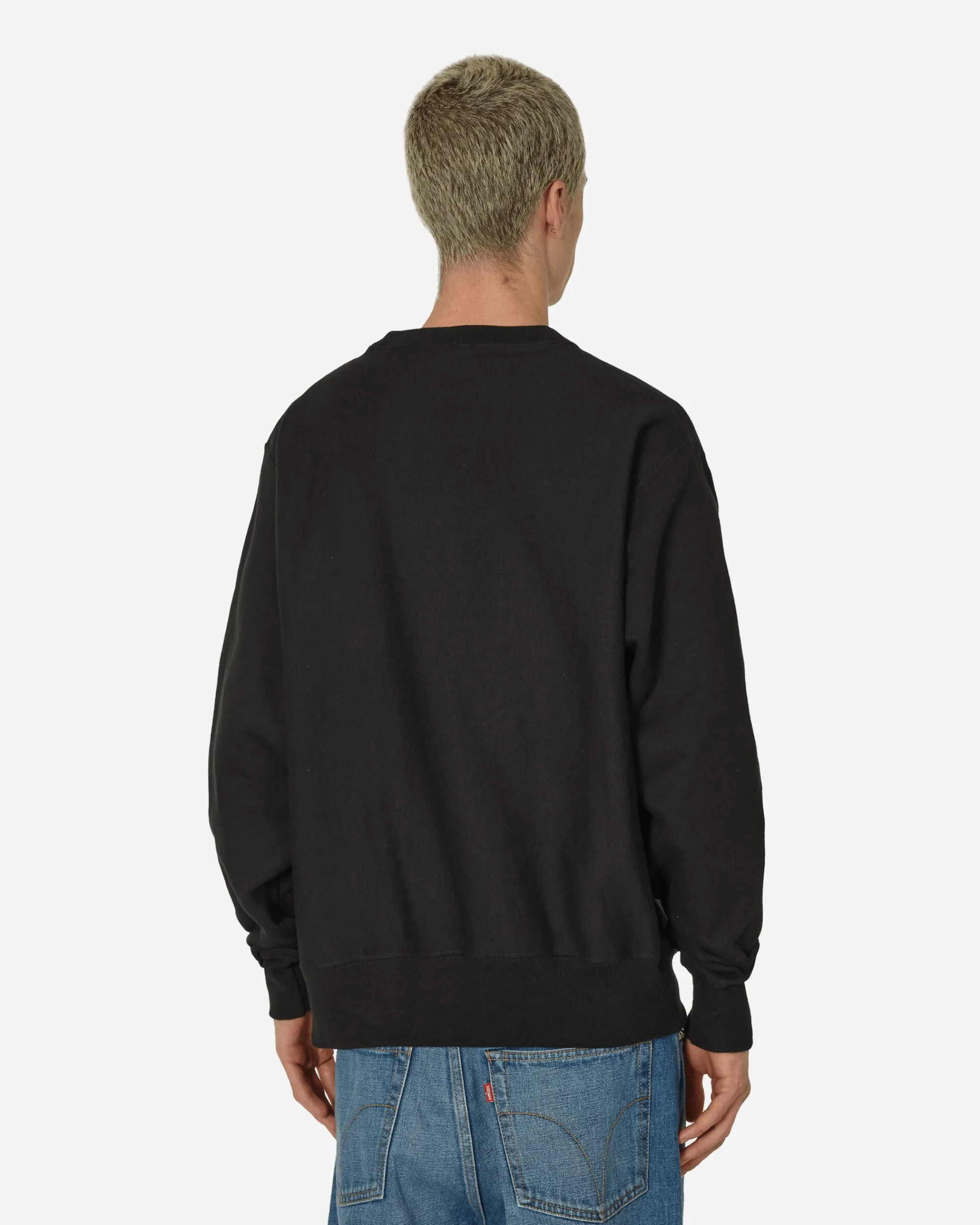 L.I.E.S. Records Sweatshirts^Varsity Crewneck Sweatshirt Black