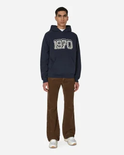 KENZO Paris Sweatshirts^Varsity Hooded Sweatshirt Blue