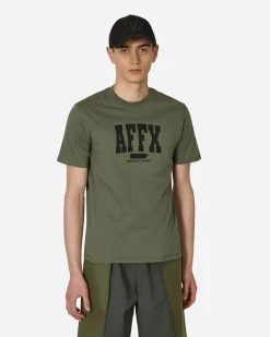 AFFXWRKS T-Shirts^Varsity T-Shirt Green